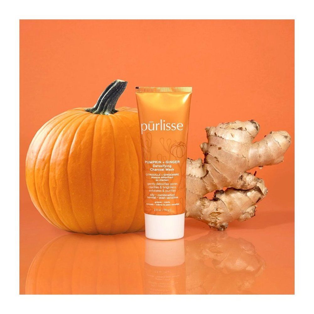 Purlisse Pumpkin + Ginger Detoxifying Charcoal Mask